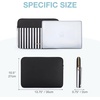 Laptop Sleeve Bag, BAGSMART Laptop Case Compatible with MacBook Air/Pro Retina,13-13.3 inch Notebook Compatible with MacBook Pro 14 inch 2021 2022 M1 Pro/Max A2442, Computer Bag with Pocket, Black
