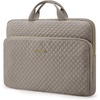 BAGSMART 13-Inch Laptop Sleeve, Black, Polyester(Brown)