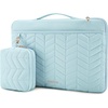 BAGSMART Laptop Case 15-16 inch with Handle, Laptop Bag Sleeve Padded(Blue)