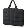 BAGSMART Laptop Sleeve 15-16 Inch Puffy Lightweight Protective Case(S-Black)