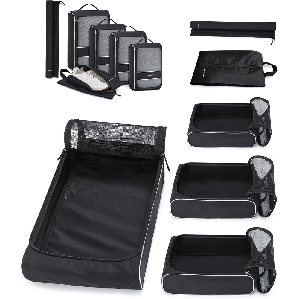 image:imageBAGSMART Packing Cubes for Travel Compression Packing Cubes for Airplane Travel Essentials