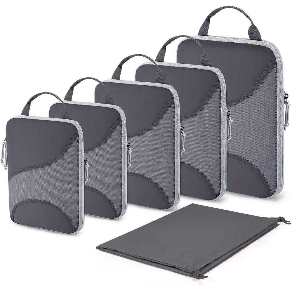 image:imageBagsmart Compression Packing Cubes Travel Bag Cruise Ship Essentials