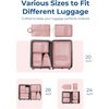 BAGSMART Packing Cubes for Travel, Compression Packing Cubes for Airplane Travel Essentials