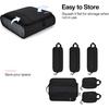 BAGSMART Keep Shape Packing Cubes for Travel, 6 Set Travel Cubes for Packing, Lightweight Suitcase Organizer Bags Set for Travel Essentials