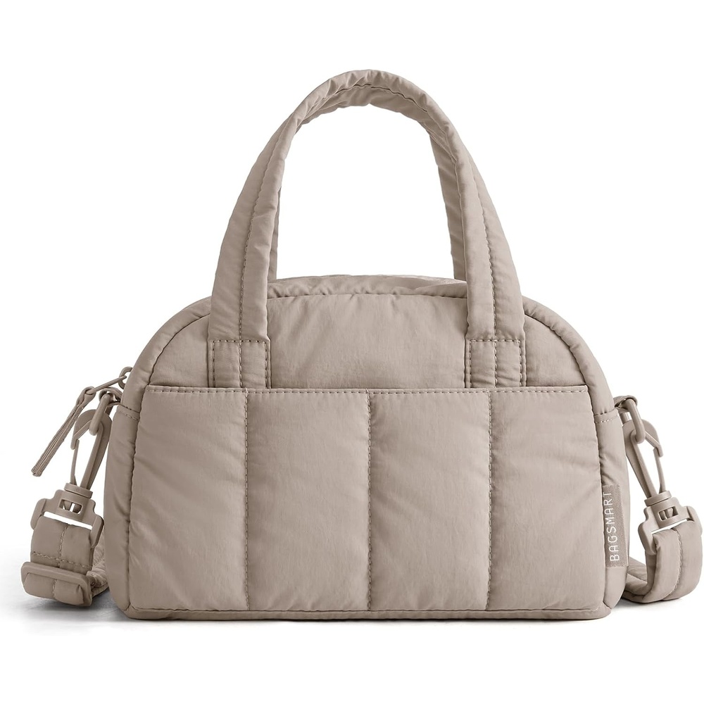 image:imageBAGSMART Crossbody Bags for Women Puffy Travel Small Purse Wallet HandbagsBrown