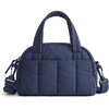 BAGSMART Crossbody Bags for Women, Puffy Travel Small Purse Wallet Handbags(Navy Blue)