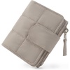 BAGSMART Women’s Wallets, Puffy RFID Blocking Bifold Card Holder Wallet(Brown)