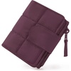 BAGSMART Women’s Wallets, Puffy RFID Blocking Bifold Card Holder Wallet(Cherry Red)