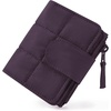 BAGSMART Women’s Wallets, Puffy RFID Blocking Bifold Card Holder Wallet(Crimson Purple)