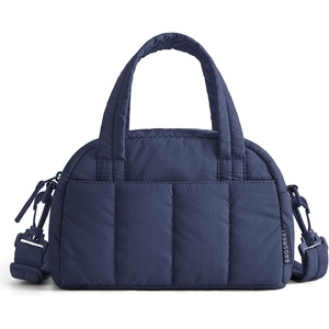 BAGSMART Crossbody Bags for Women, Puffy Travel Small Purse Wallet Handbags(Navy Blue)